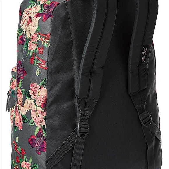 SOLD Jansport Grey Bouquet Backpack - Picture 3 of 3